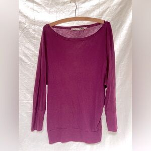 Michael Stars magenta top